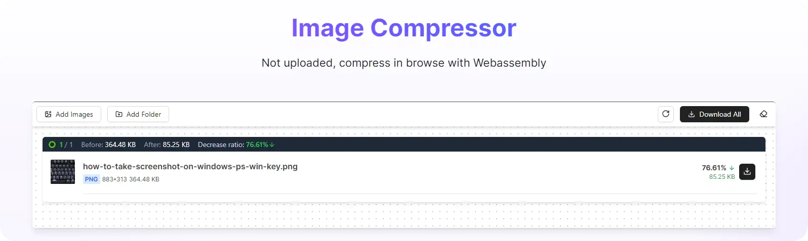 How to fix passport photo tool image is overly compressed