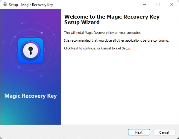 magic-recovery-key-install-ステップ-2