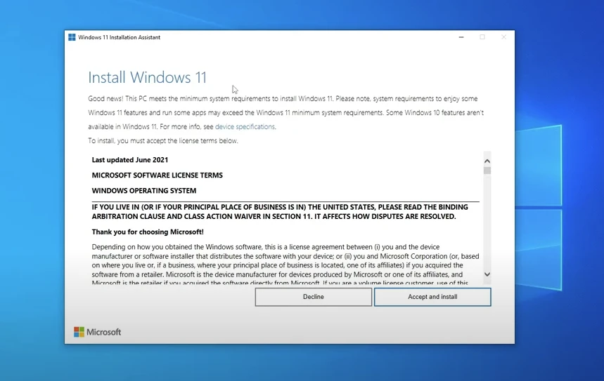 Why Can't I Upgrade to Windows 11 - Windows 11 Installation Assistant